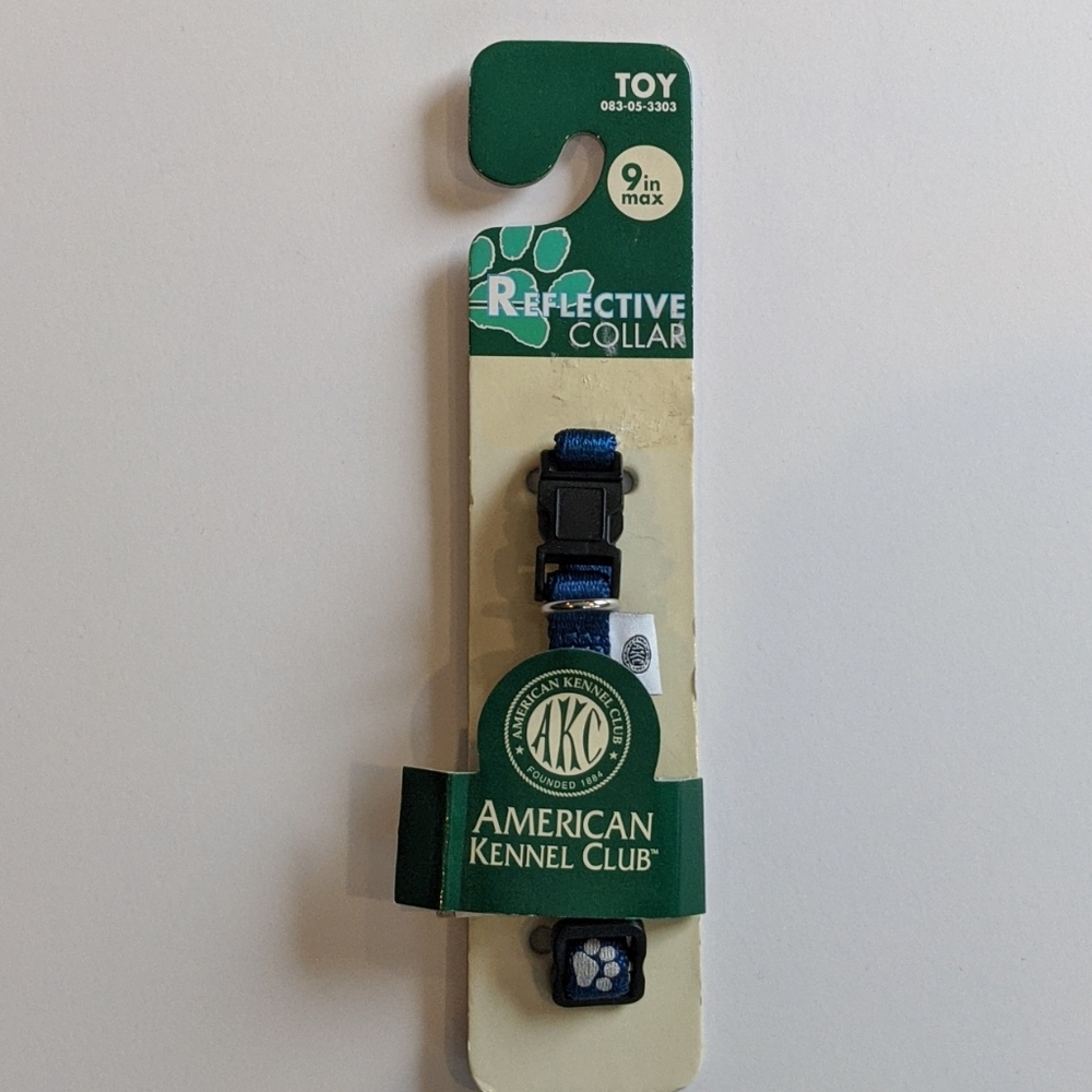 American Kennel Club reflective collar toy breed